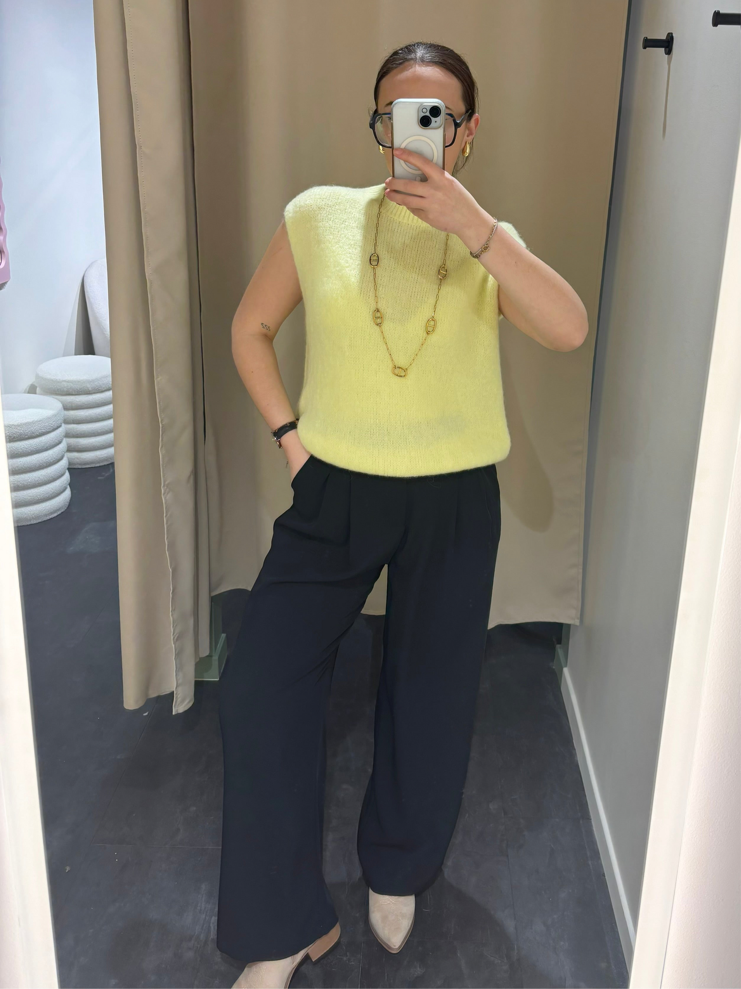 Pull LIVIA jaune