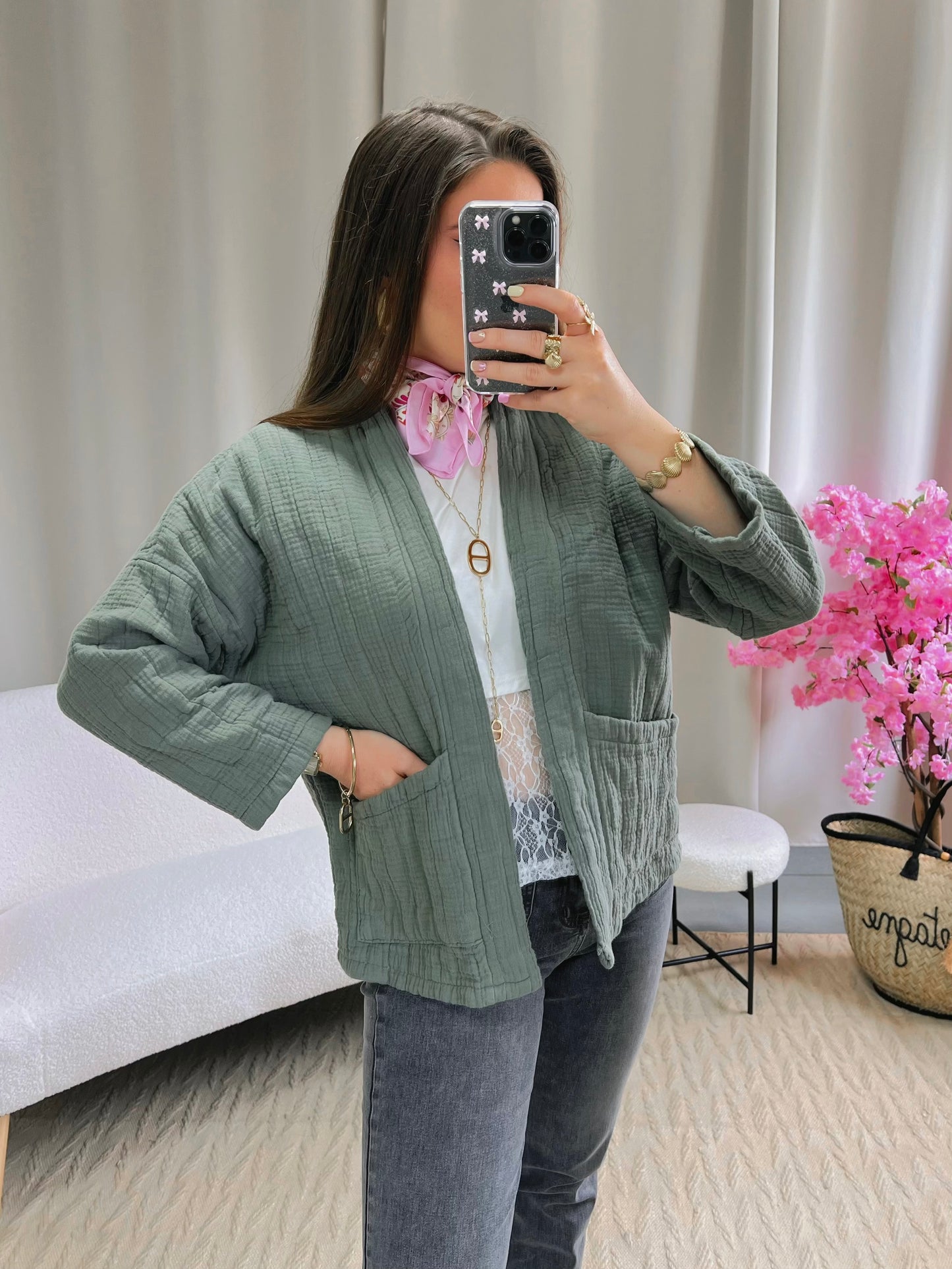 Veste ALBA kaki