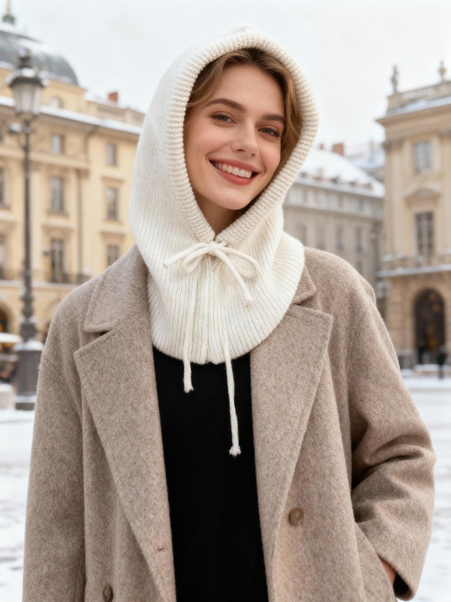 Cagoule ALICE blanche