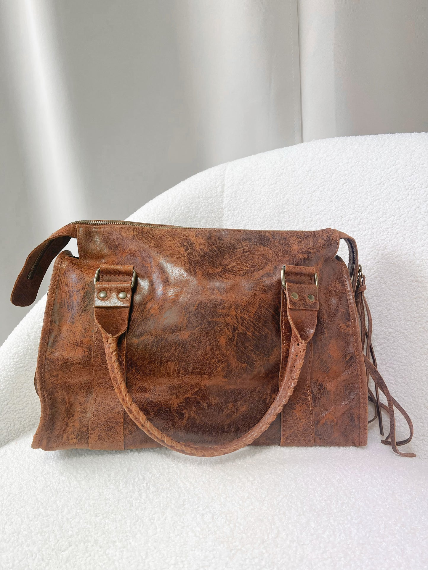 Sac PANAM camel grand modèle