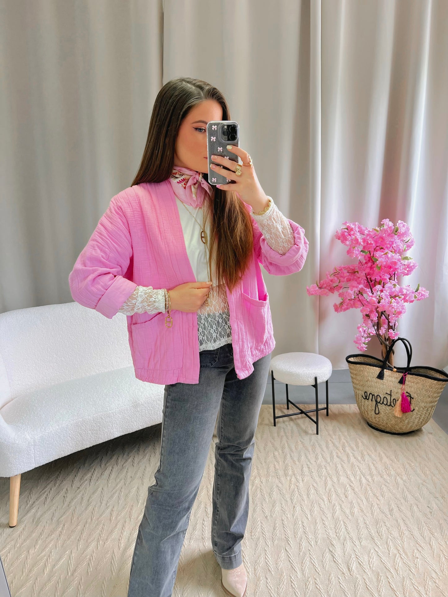 Veste ALBA rose