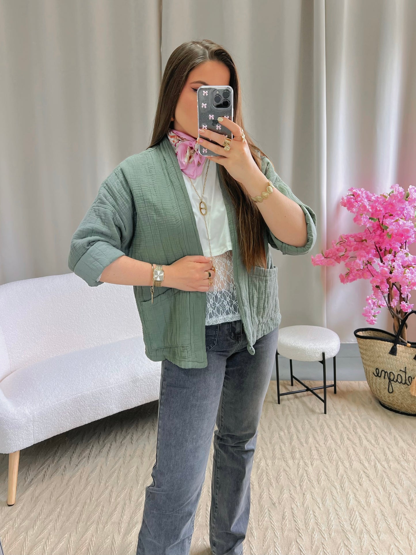 Veste ALBA kaki