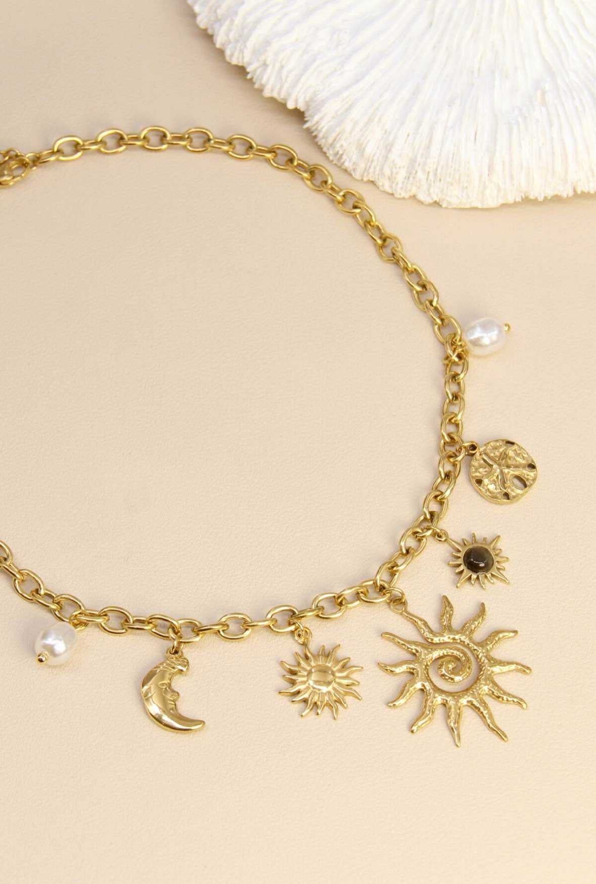 Collier SUNNY doré