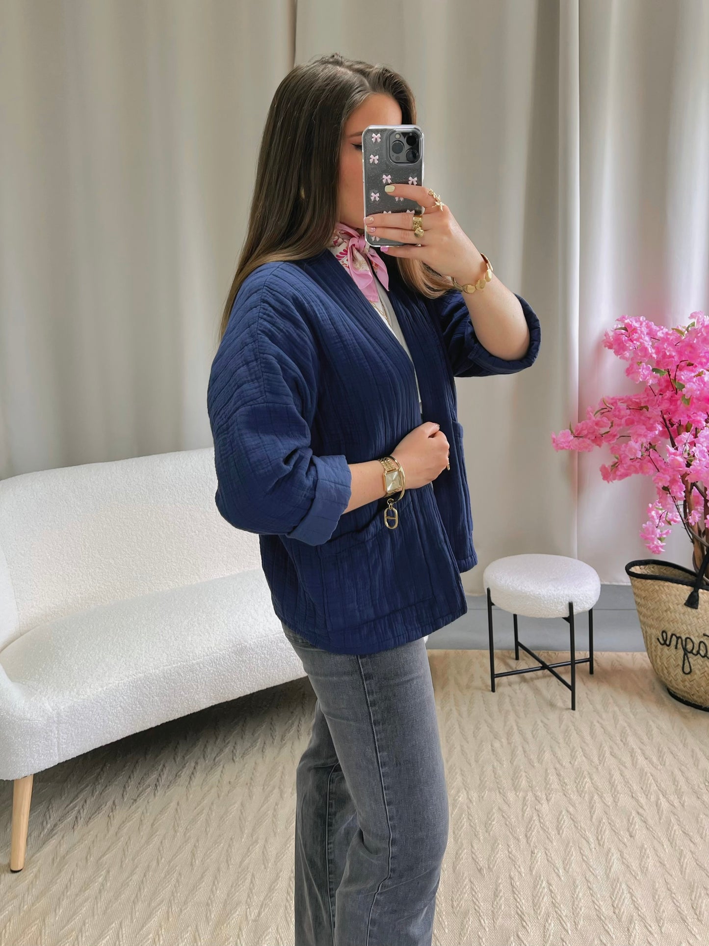 Veste ALBA bleu marine
