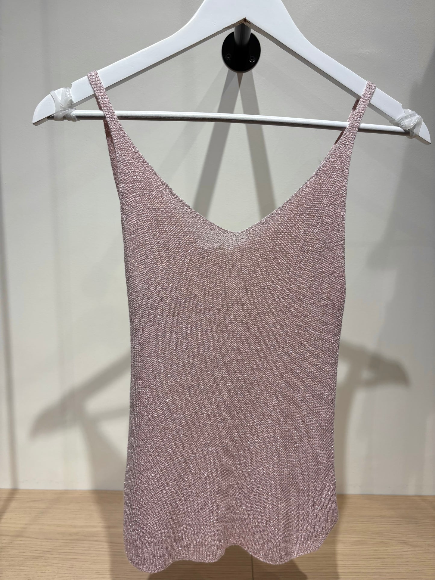 Débardeur SHINE rose pâle