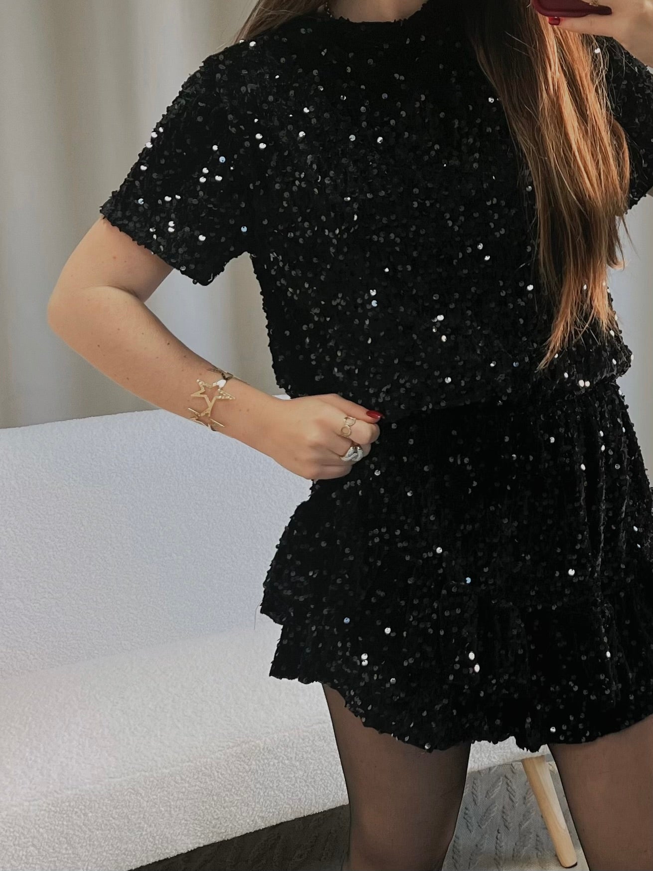 Jonc ETOILES dorée