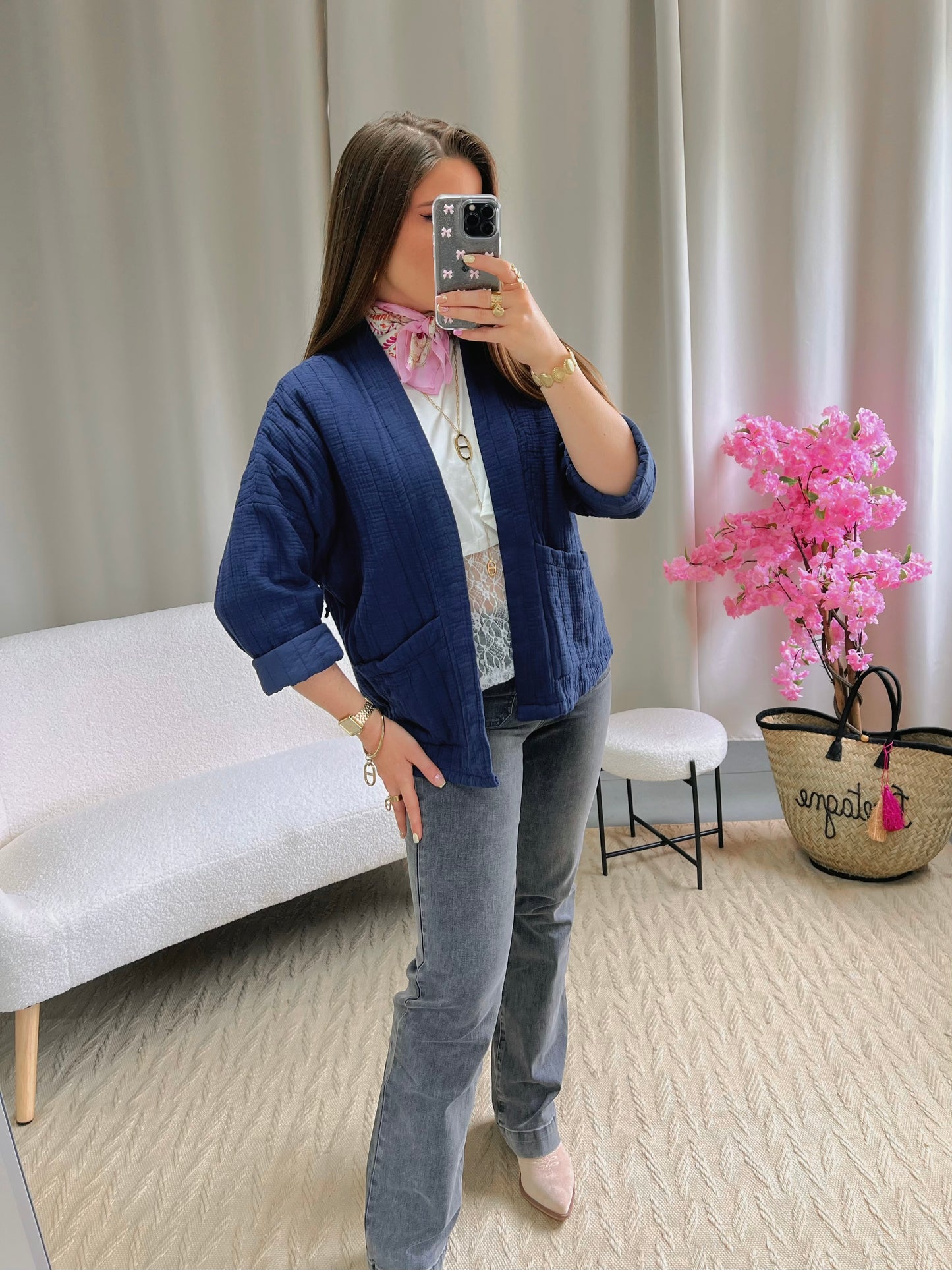 Veste ALBA bleu marine