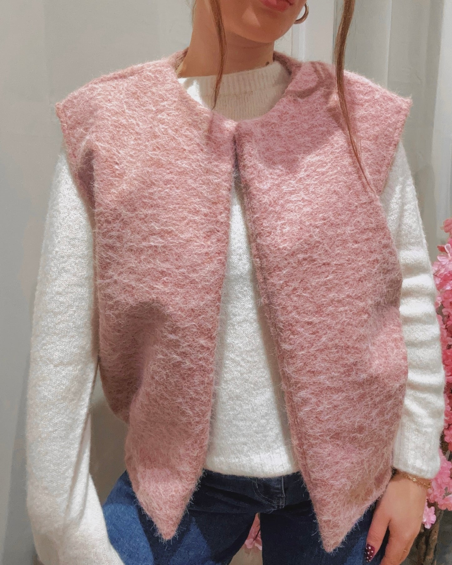 Veste ROMY rose clair