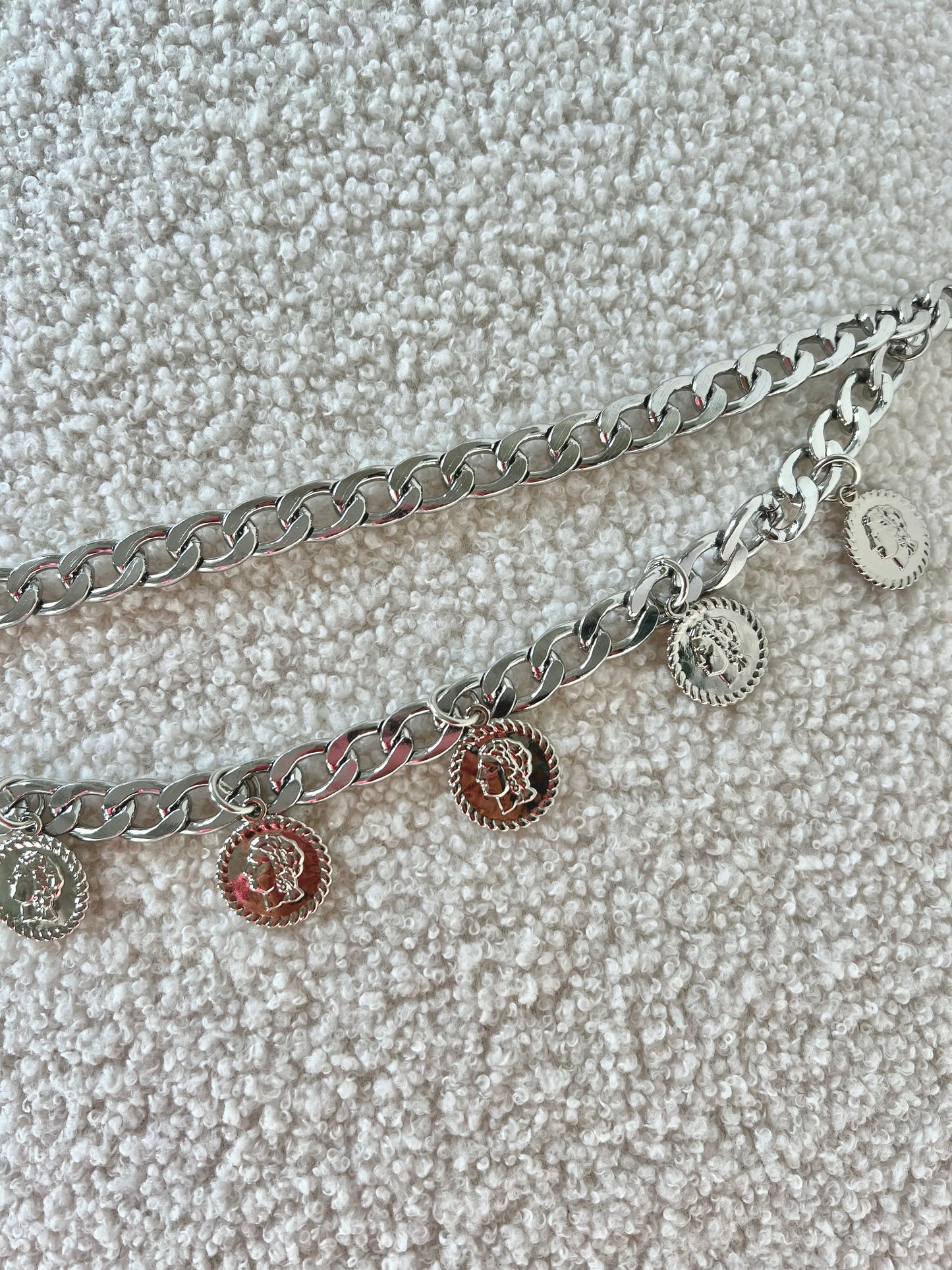 Ceinture chaîne pièces
