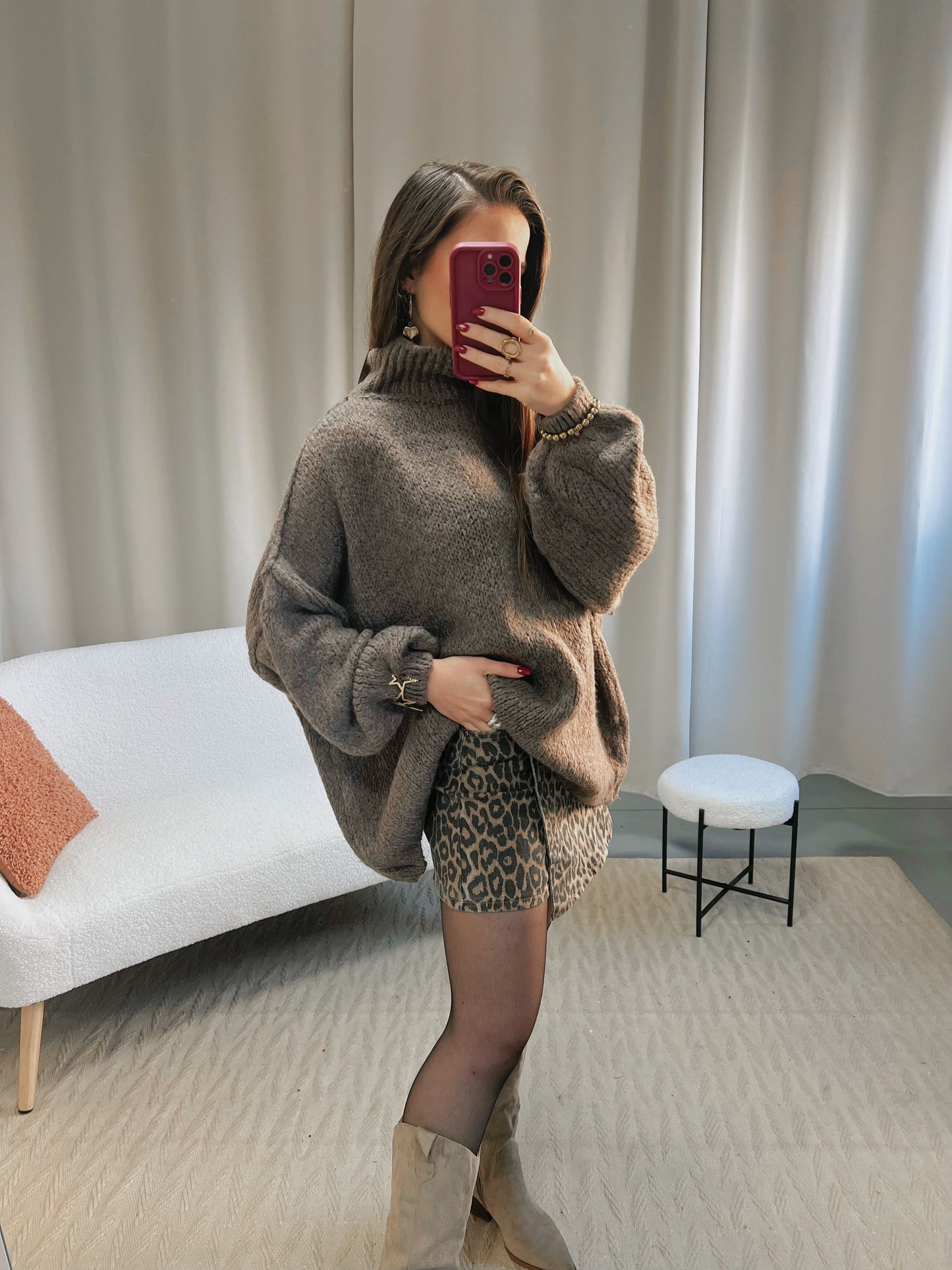 Pull FALLON noisette