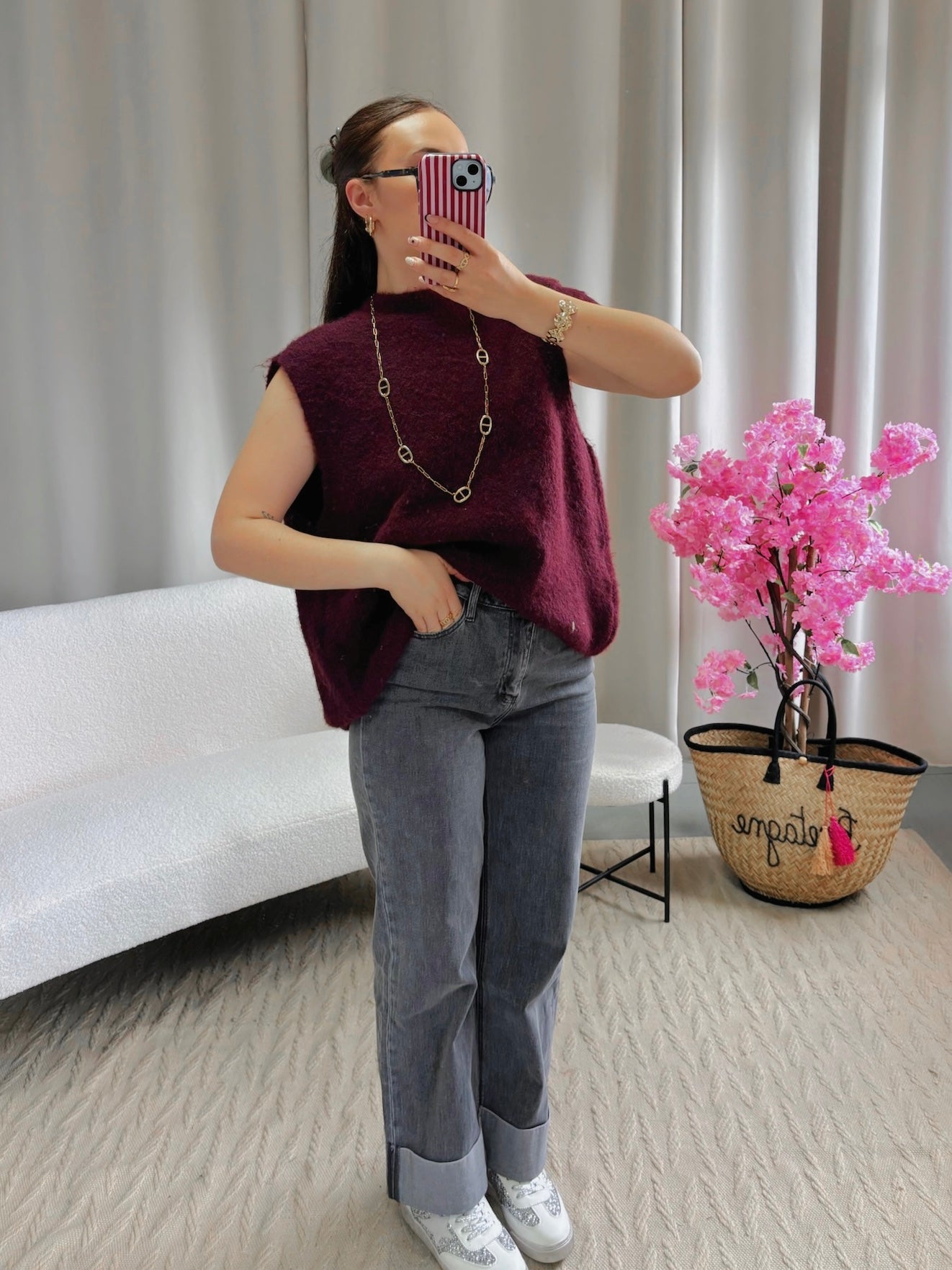 Pull dos nu SIENNA prune
