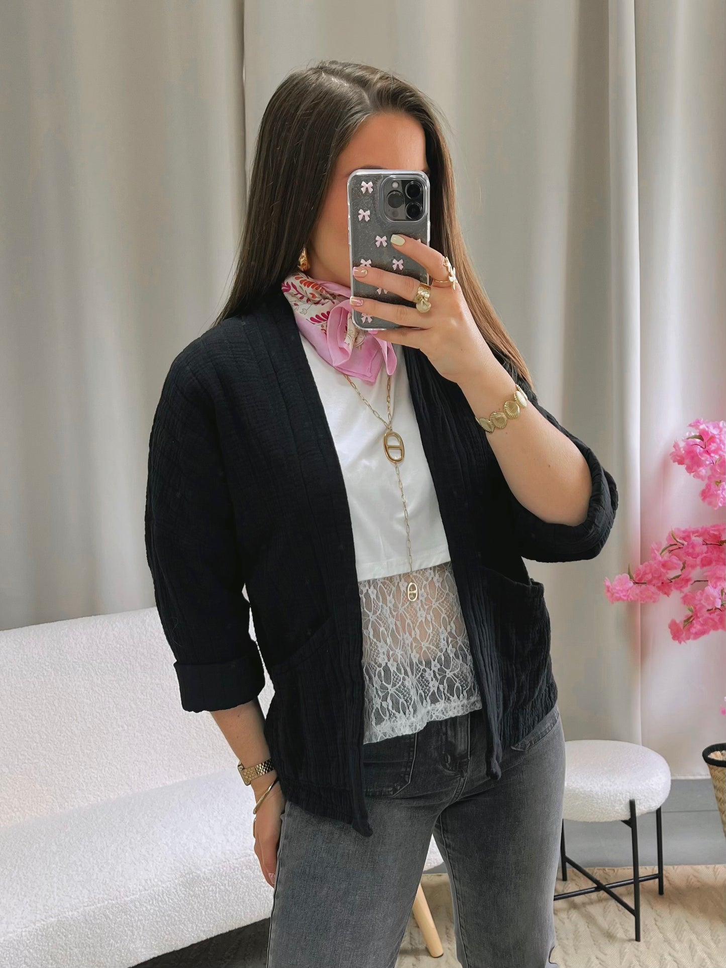 Veste ALBA noir