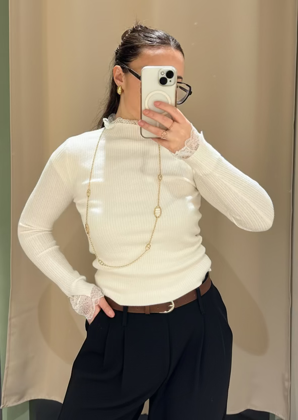 Sous pull DÉLIA beige