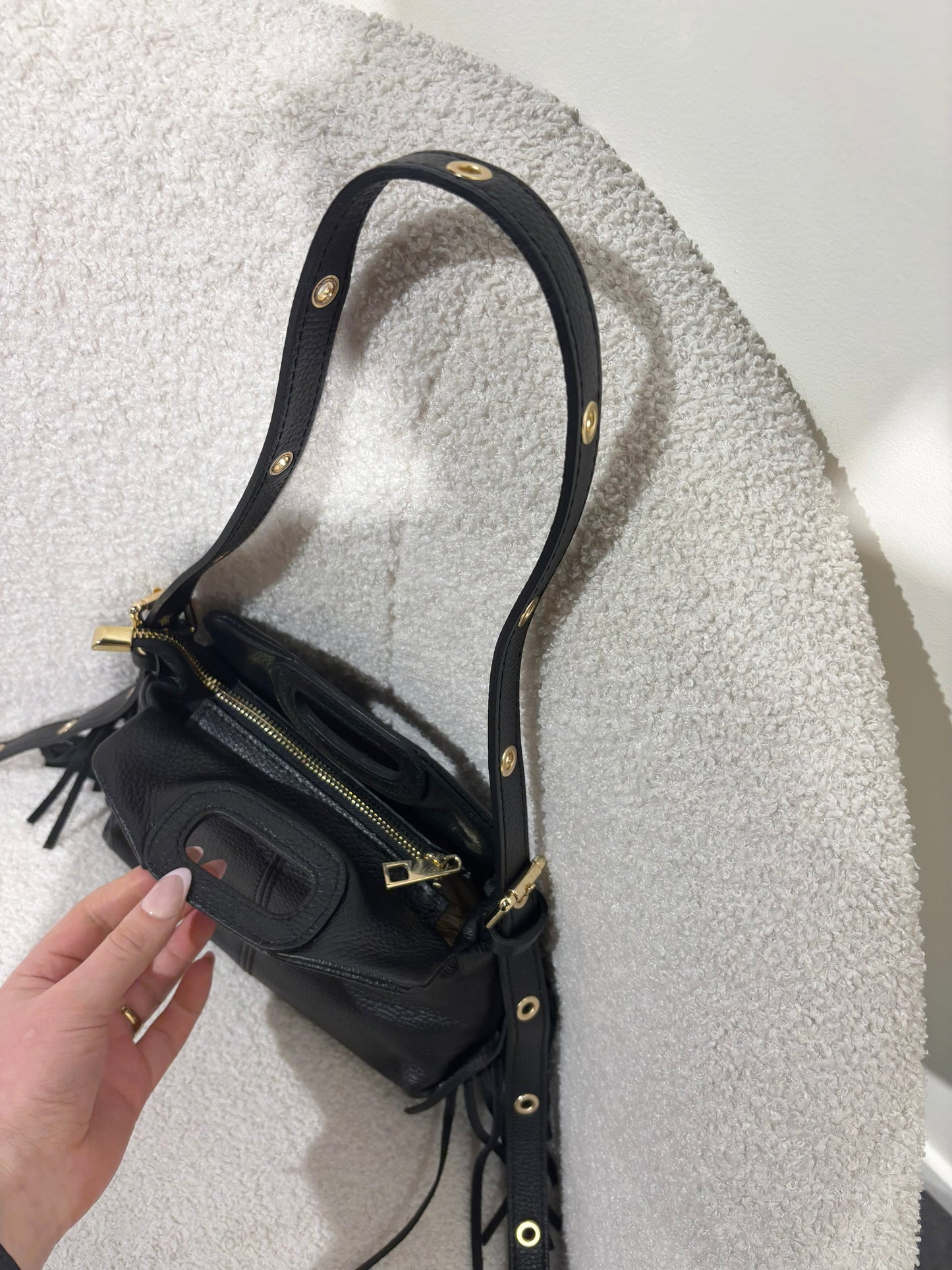 Sac MUSE noir mat