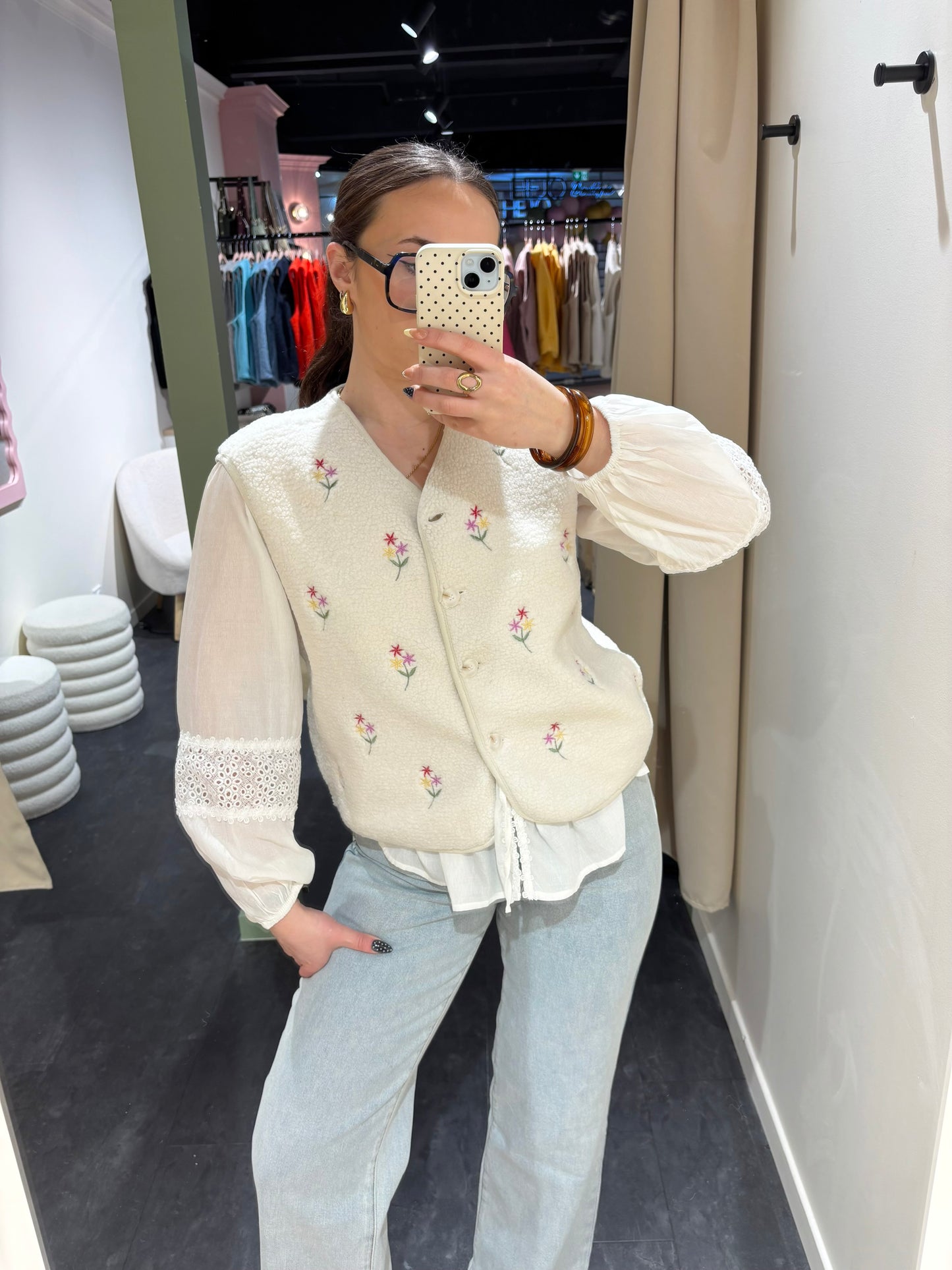 Veste MOLLY blanche