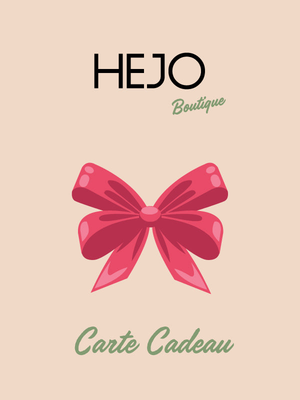 Carte cadeau HEJO