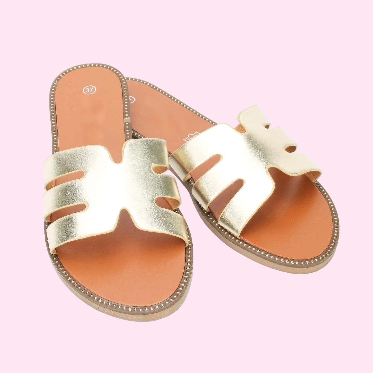 Sandales TROPEZ dorées