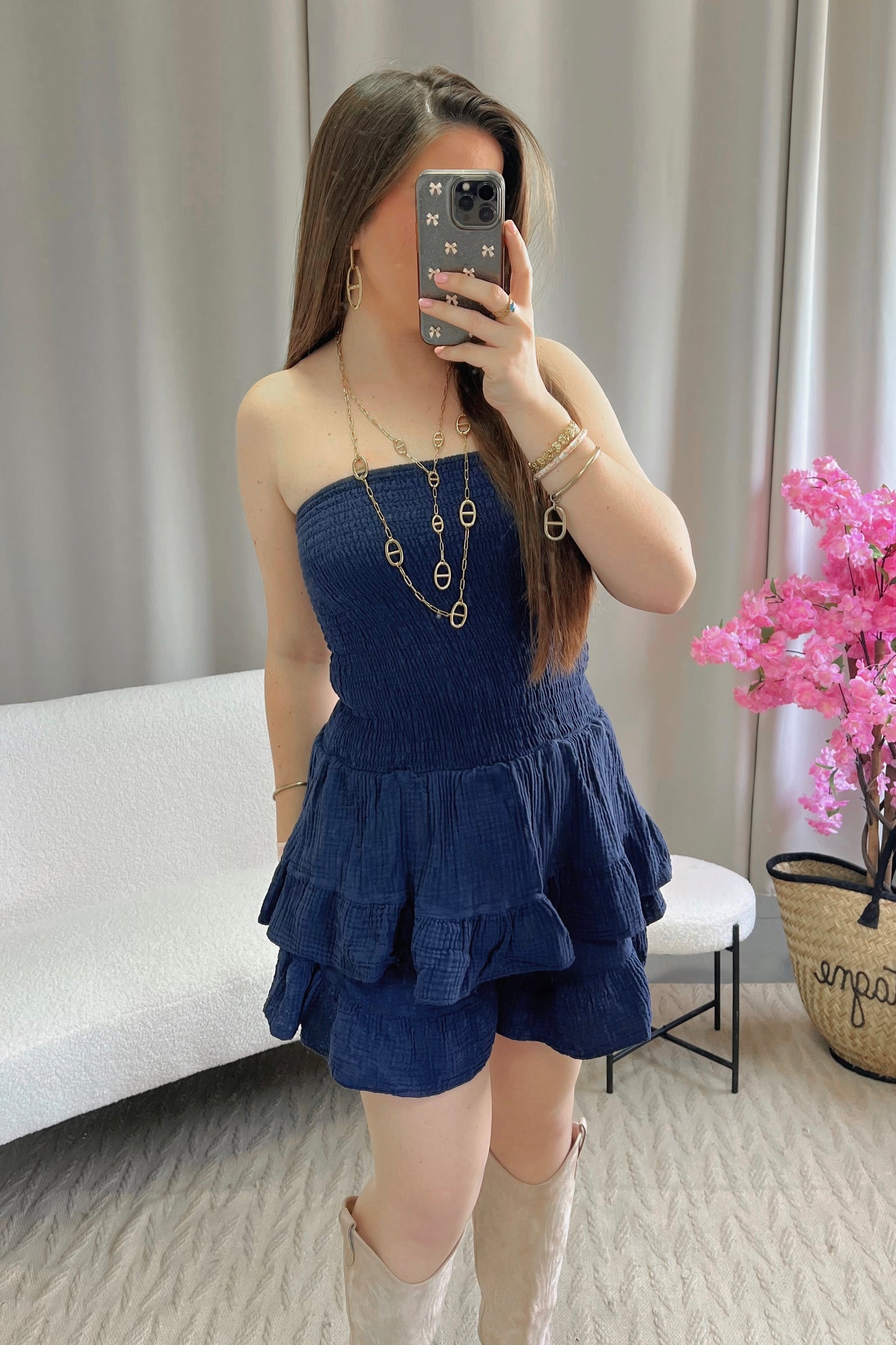 Combi short VITA bleu marine