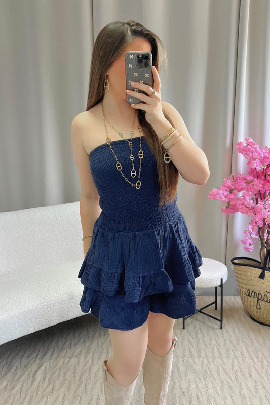 Combi short VITA bleu marine