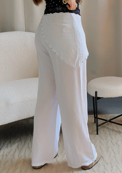Pantalon LAURA blanc