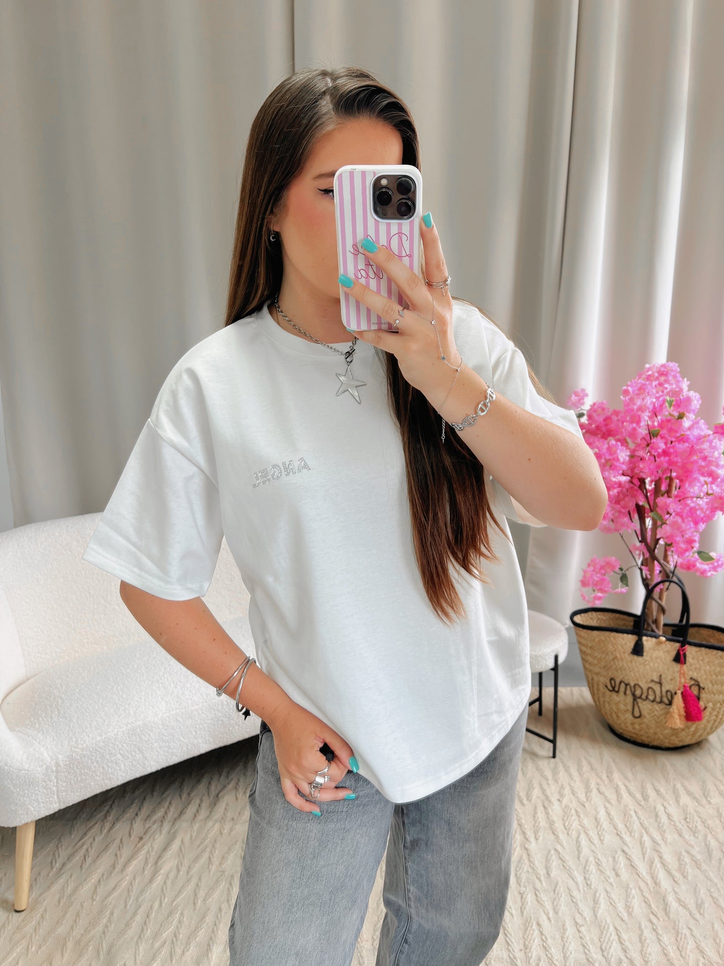 T-shirt ANGEL blanc
