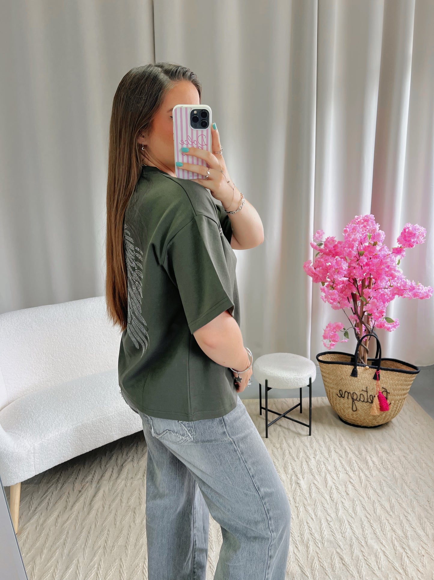 T-shirt ANGEL kaki