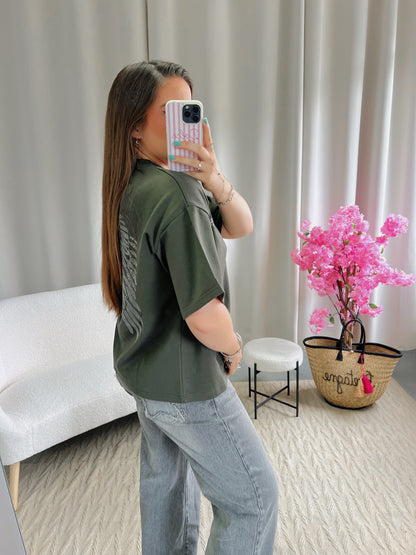 T-shirt ANGEL kaki