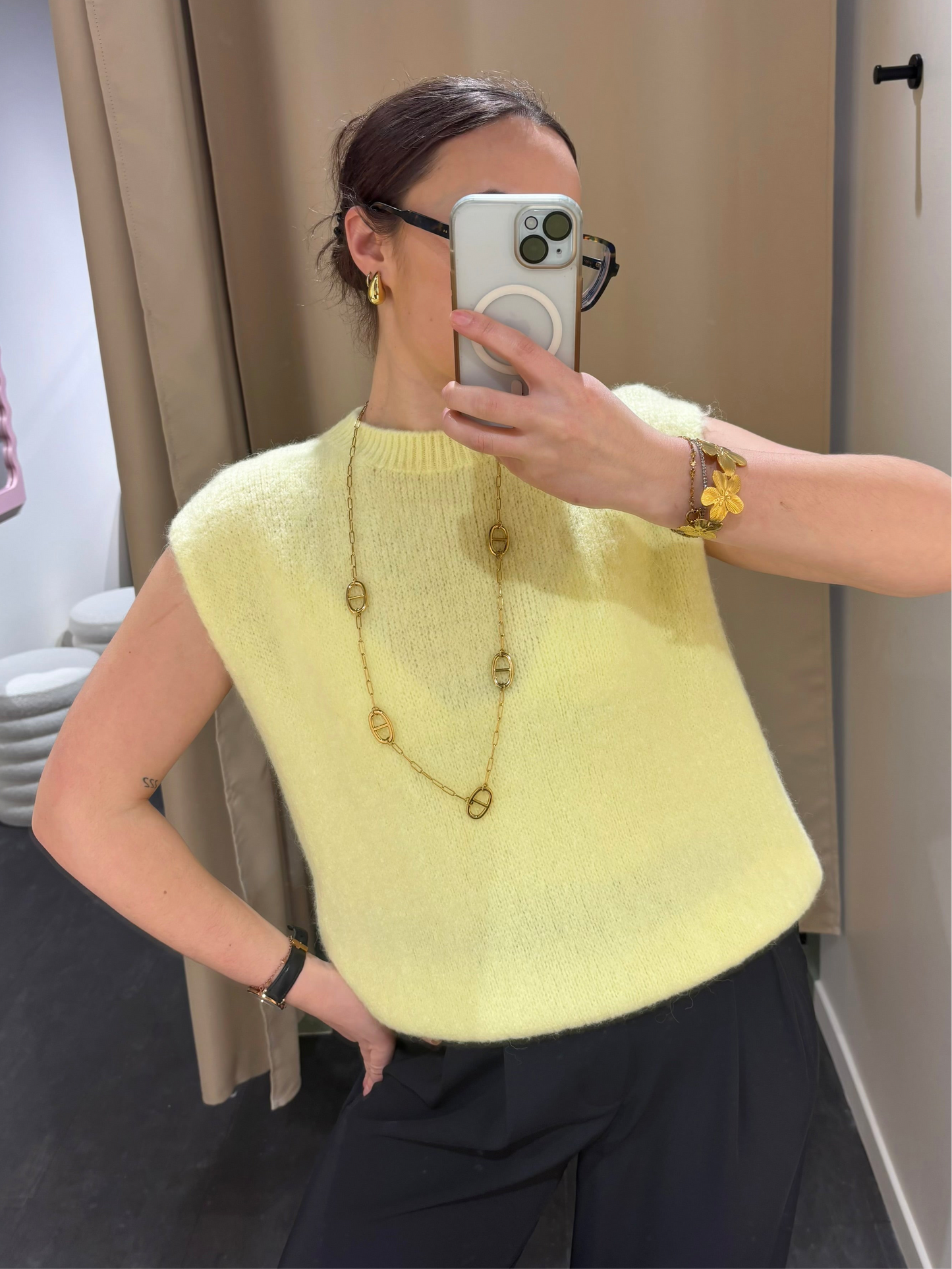 Pull LIVIA jaune