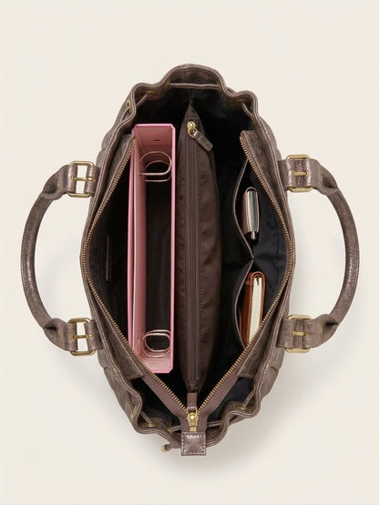 Sac GEREL bronze irisé grand modèle