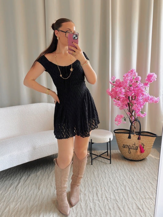 Robe MARGAUX noire