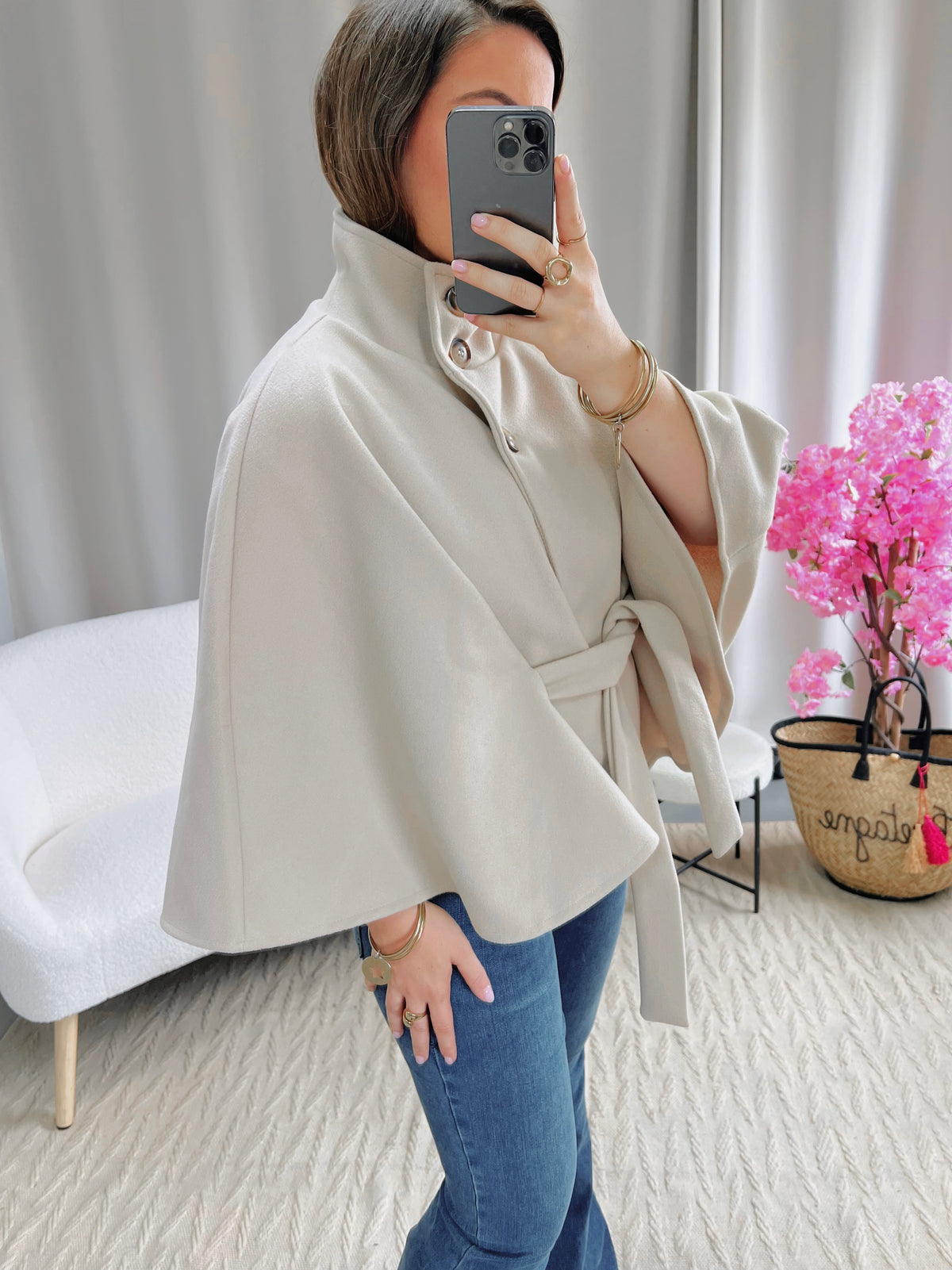 Cape SÉRÉNA beige