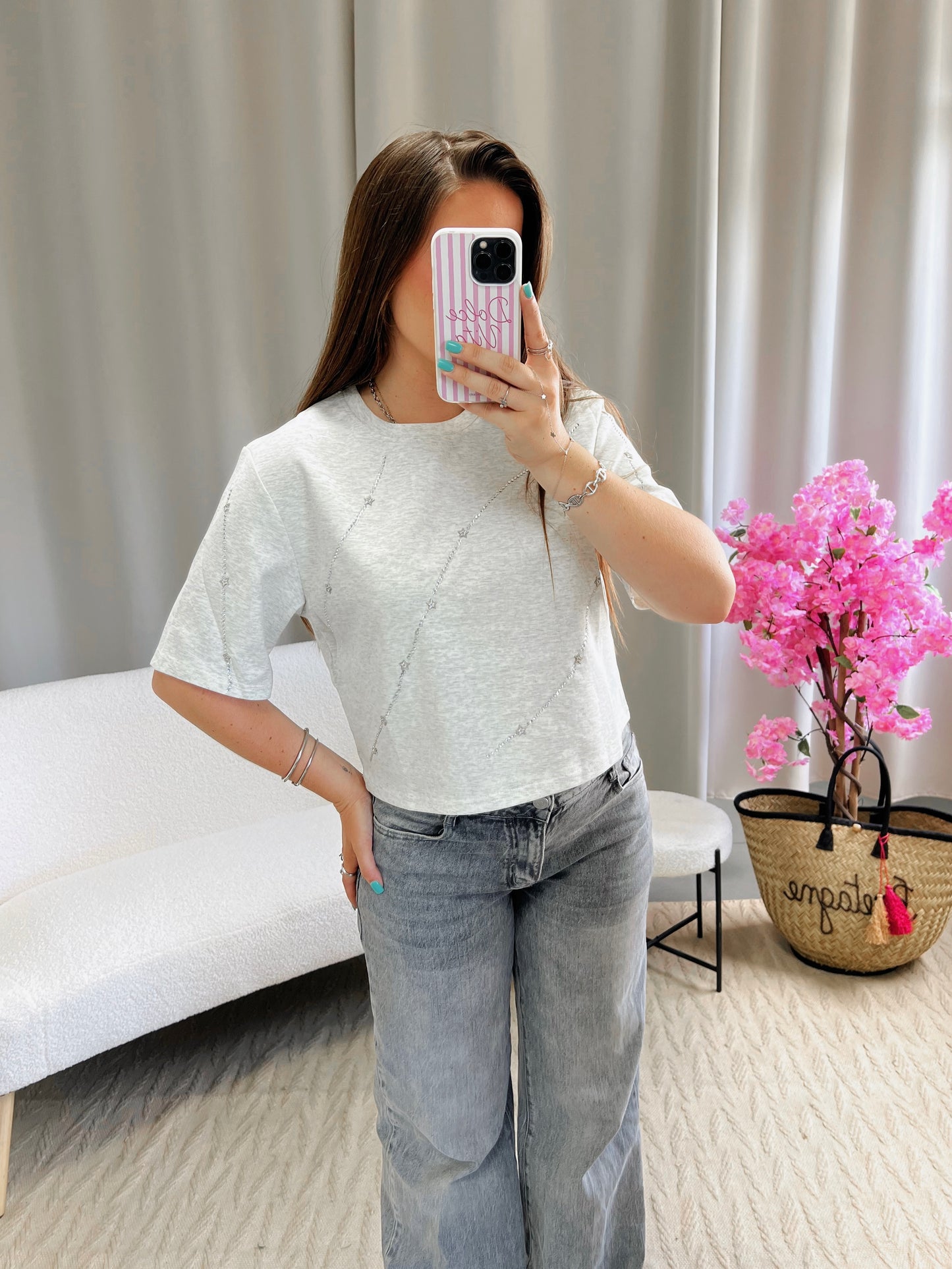 T-shirt DREAMY gris