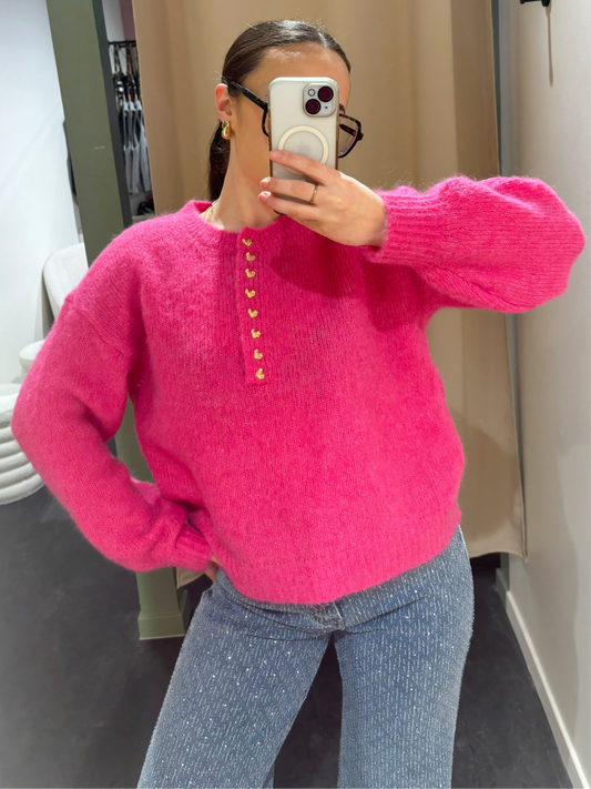 Pull CHÉRIE fuchsia