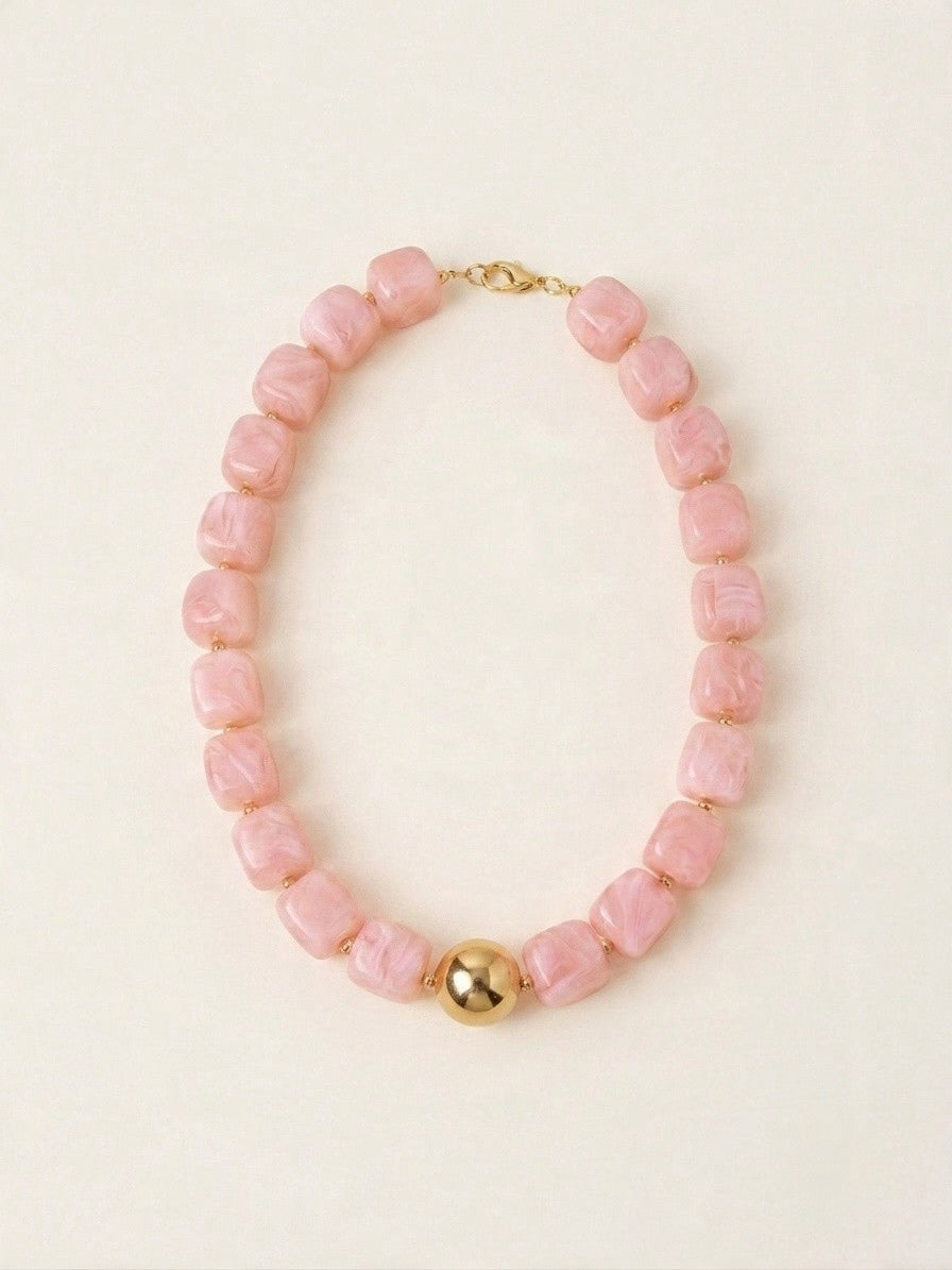 Collier HORIA rose