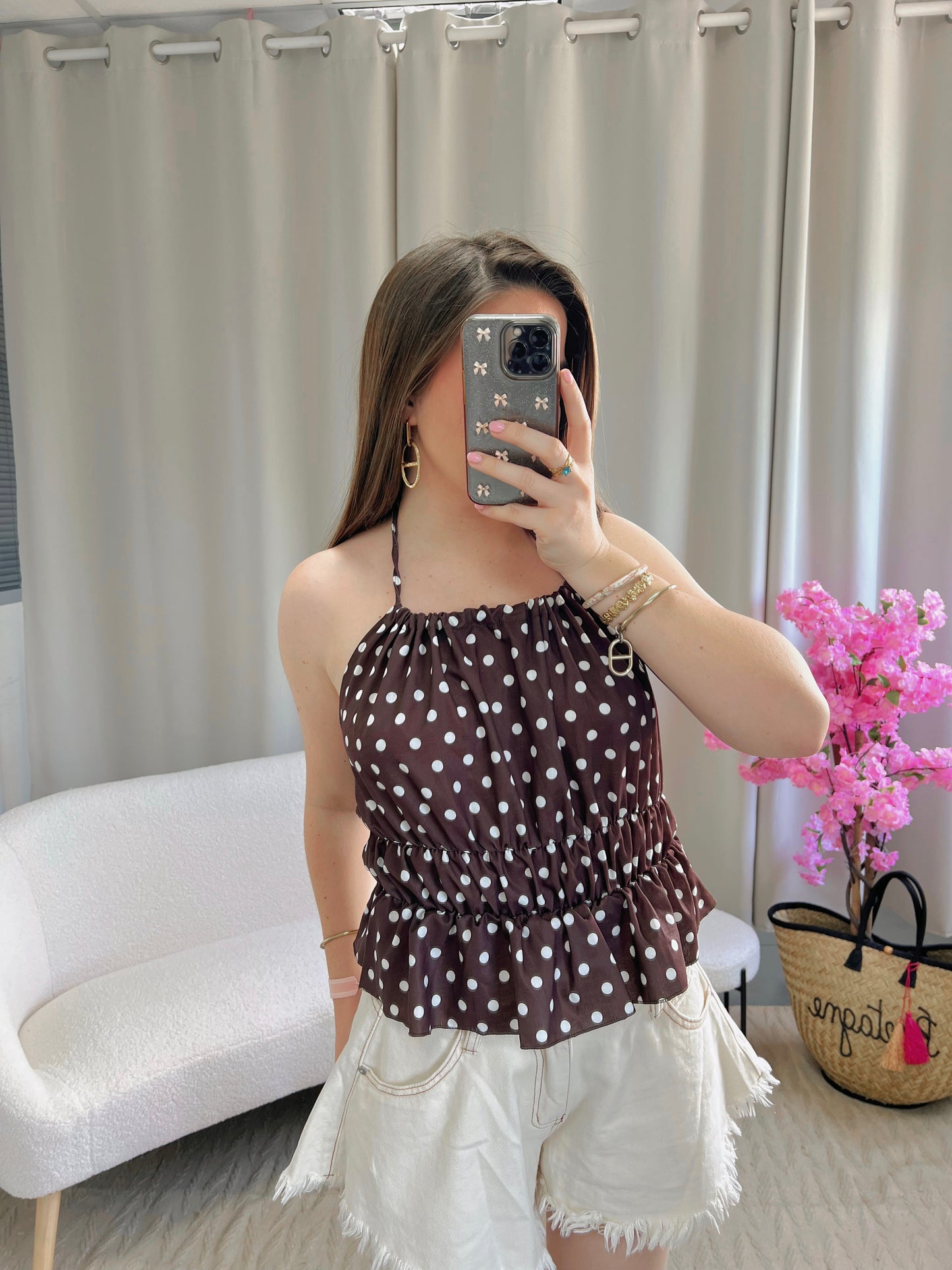 Top ZIA marron