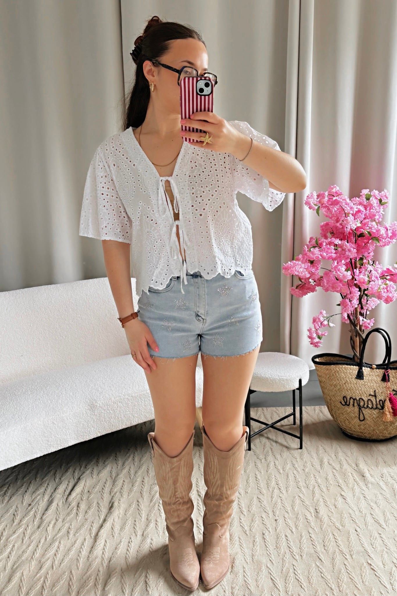 Top LOLA blanc