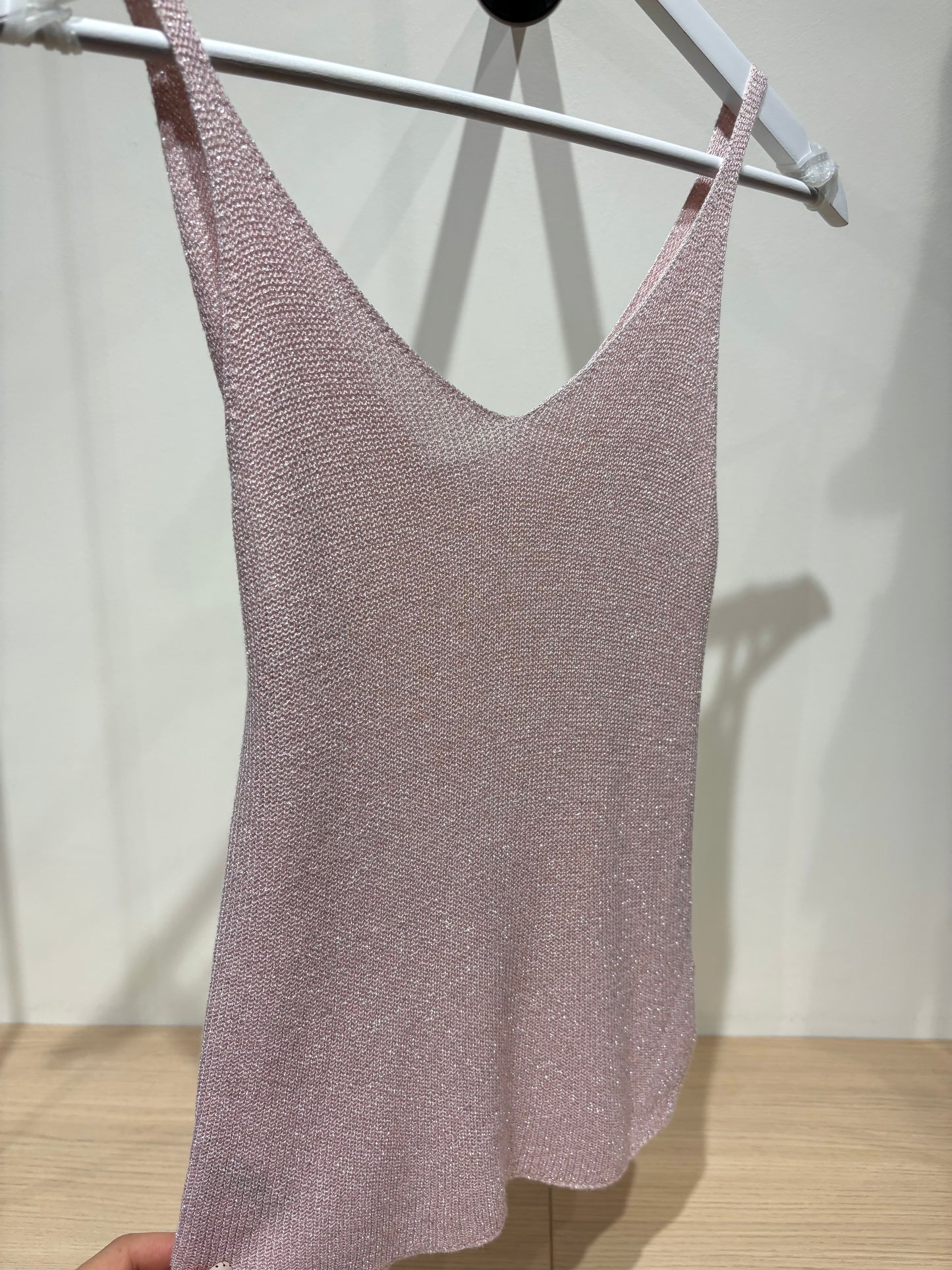 Débardeur SHINE rose pâle