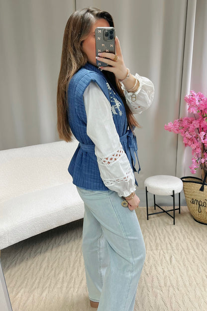 Blouse LUMI blanche