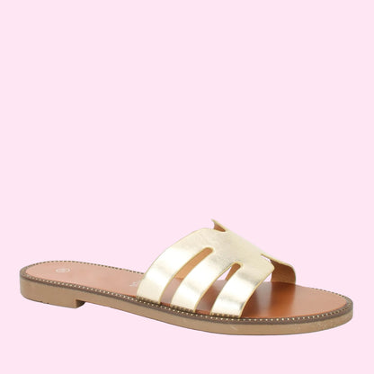 Sandales TROPEZ dorées