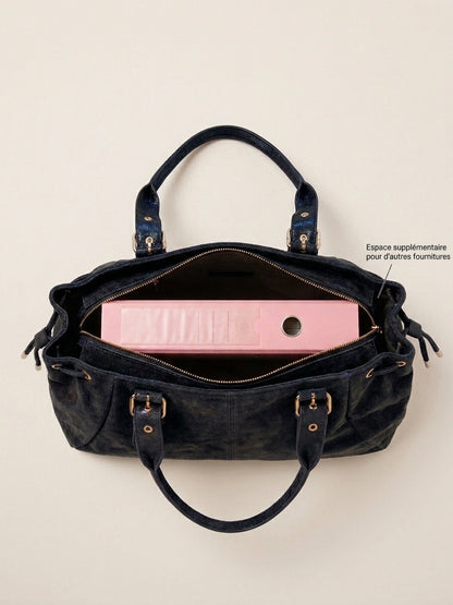 Sac BROOKLYN noir irisé synthétique