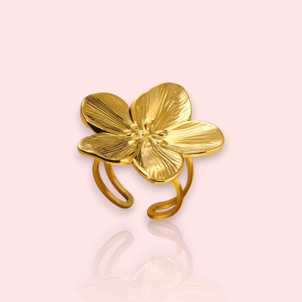 Bague FLORA dorée