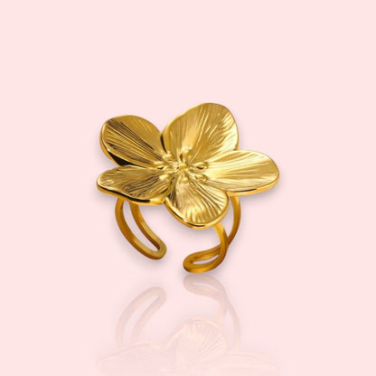 Bague FLORA dorée