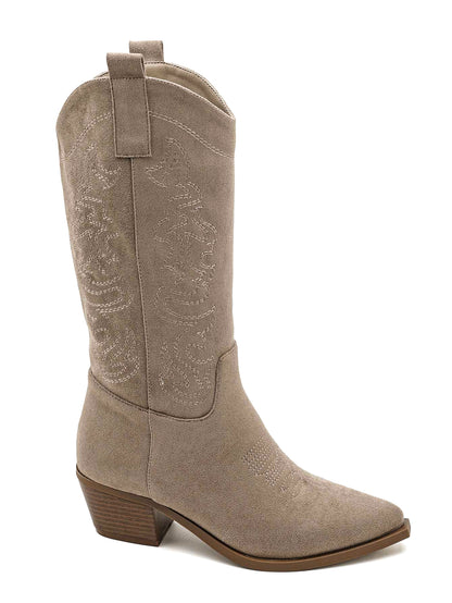 Santiags CLOVER taupe