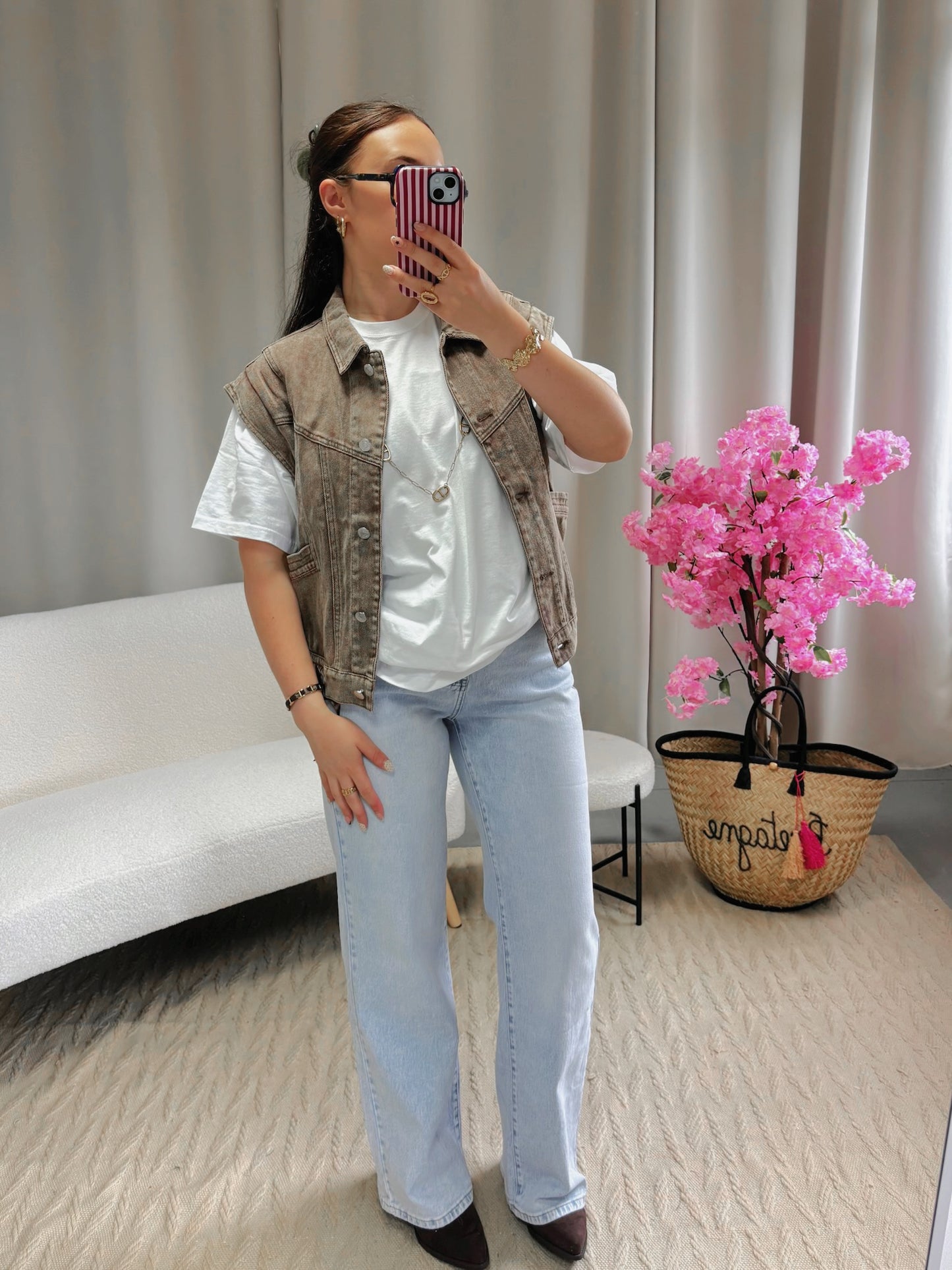 Veste ROCK marron