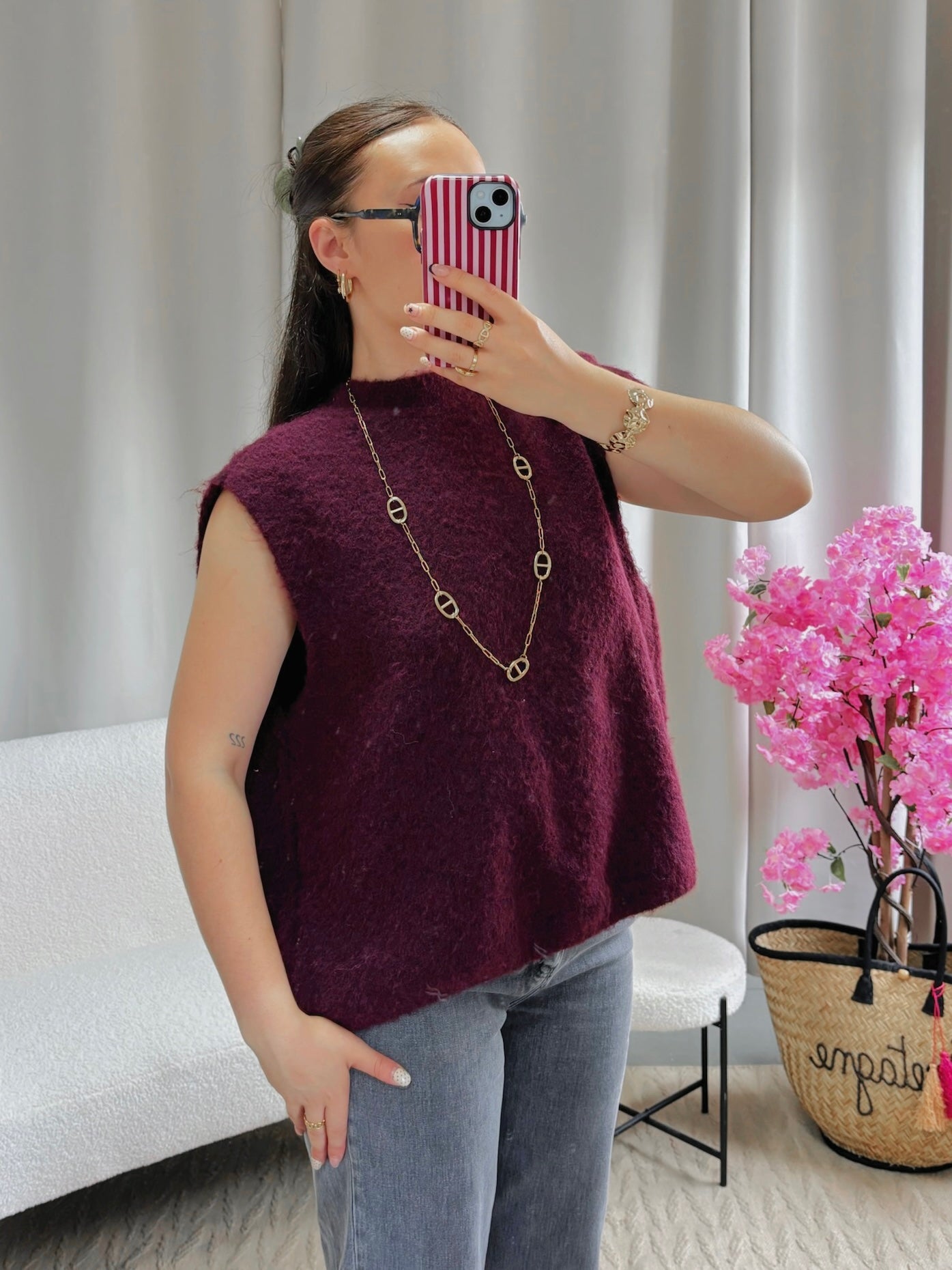 Pull dos nu SIENNA prune