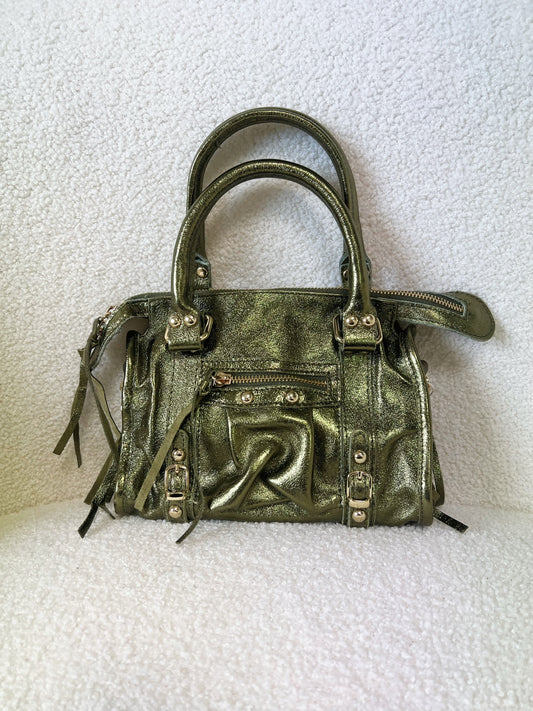 Sac PANAM irisé kaki petit modèle