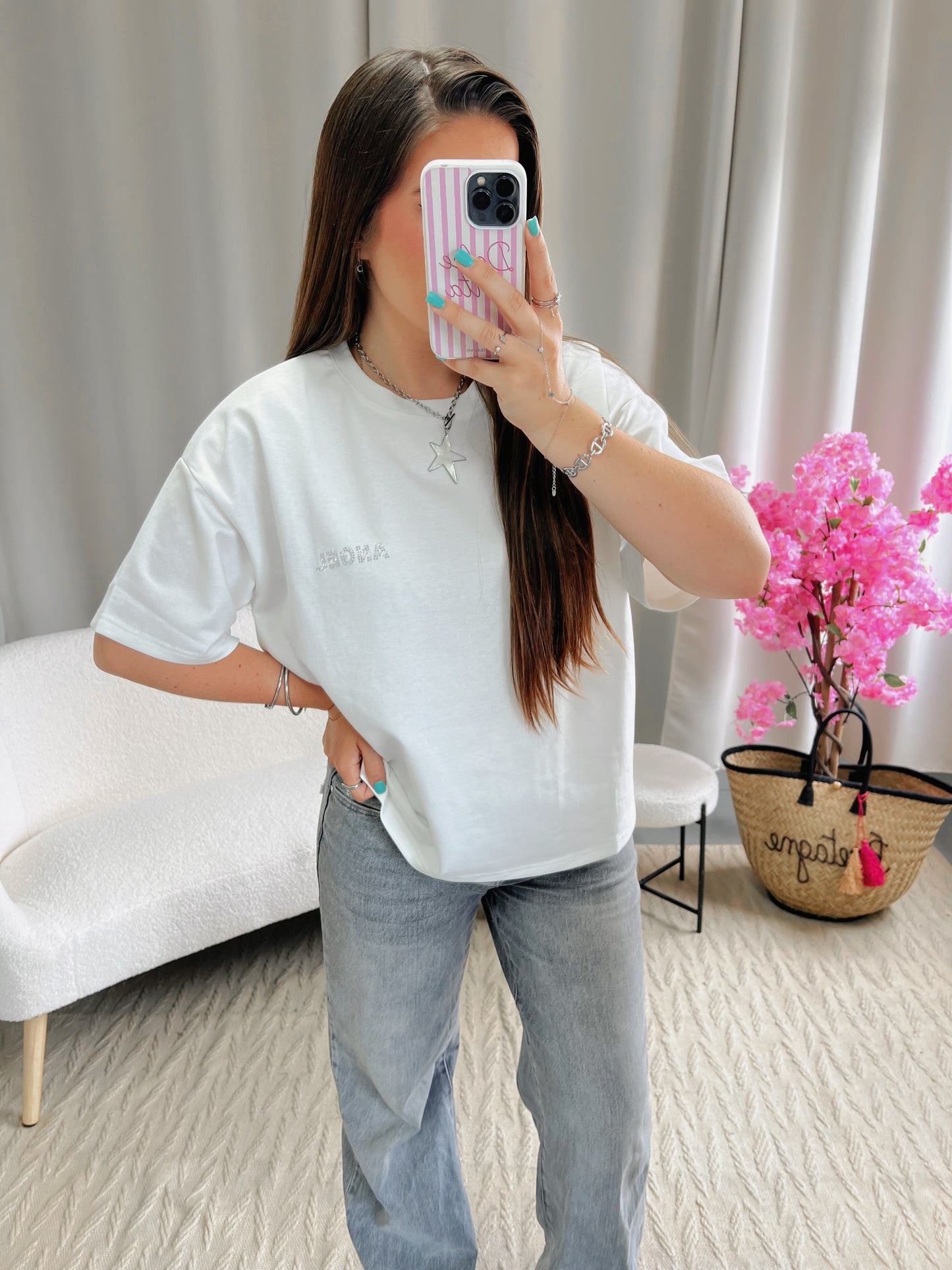 T-shirt ANGEL blanc