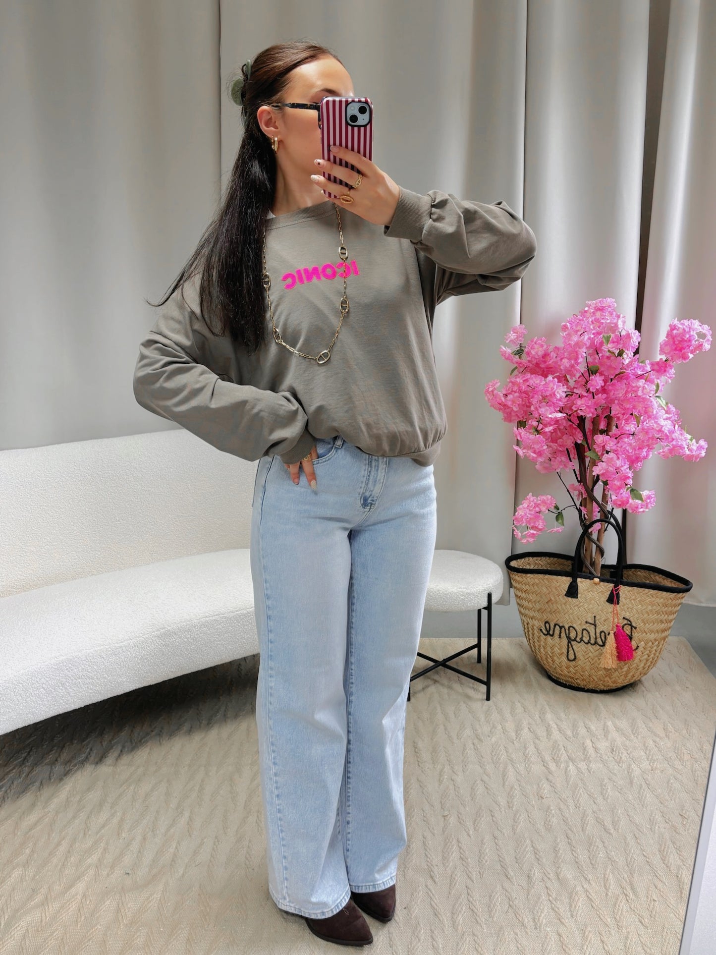 Sweat ICONIC taupe
