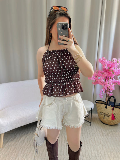 Top ZIA marron