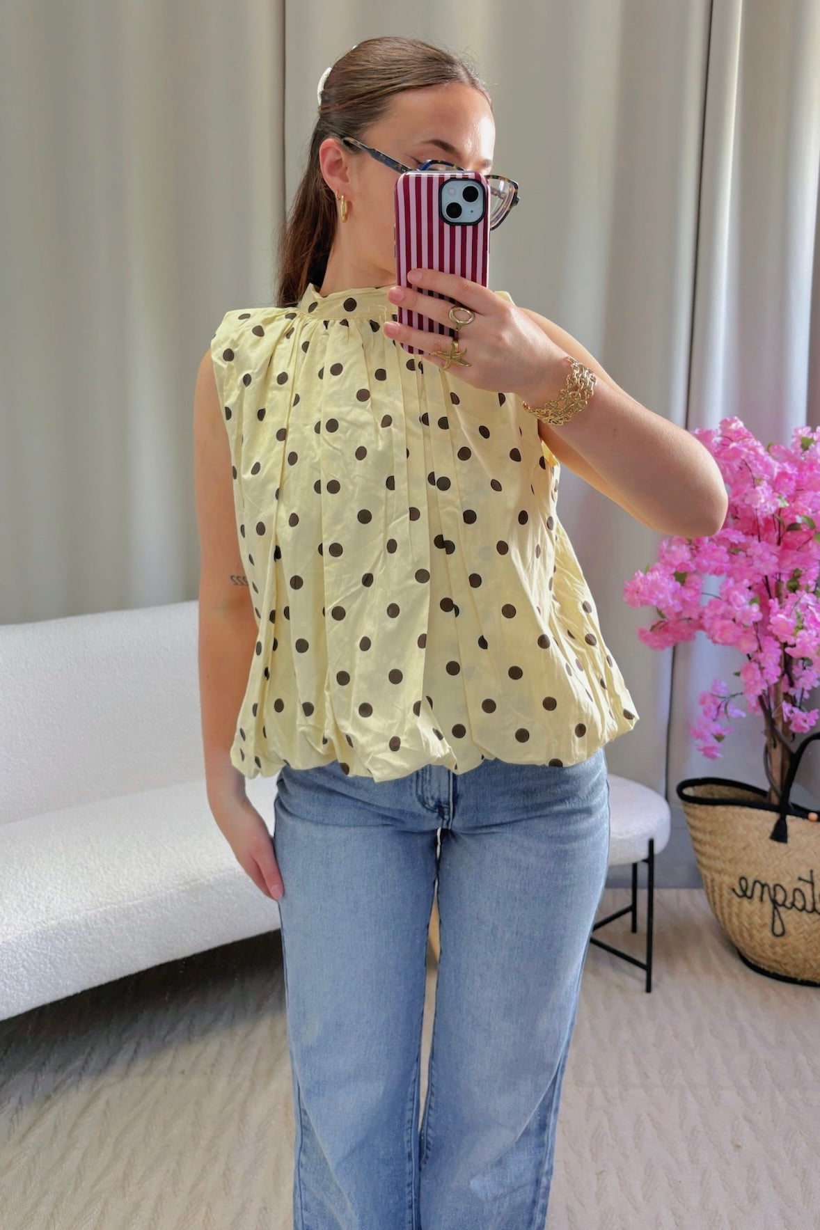 Top ELARA jaune